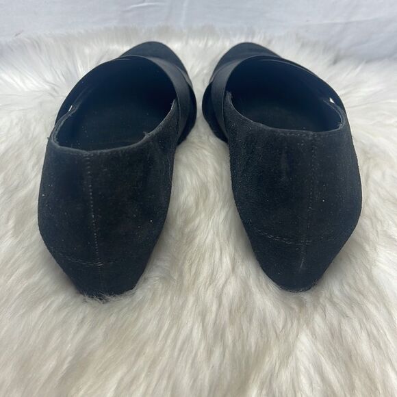 Paul Green Daniela Black Suede Wedge Sz 7.5 - Picture 3 of 7